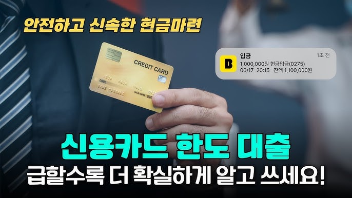 신용카드사용자 대출