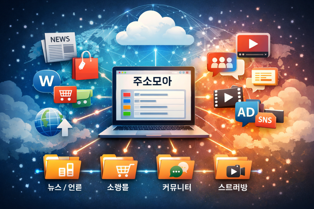 주소모아 서비스란? 효율적인 링크 관리의 새로운 기준